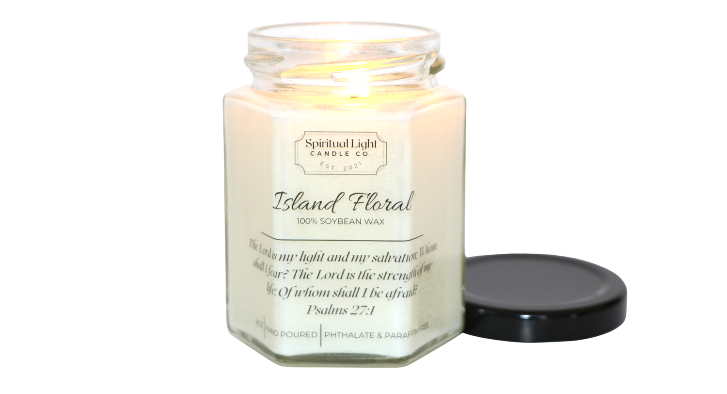 natural soy wax scented candle