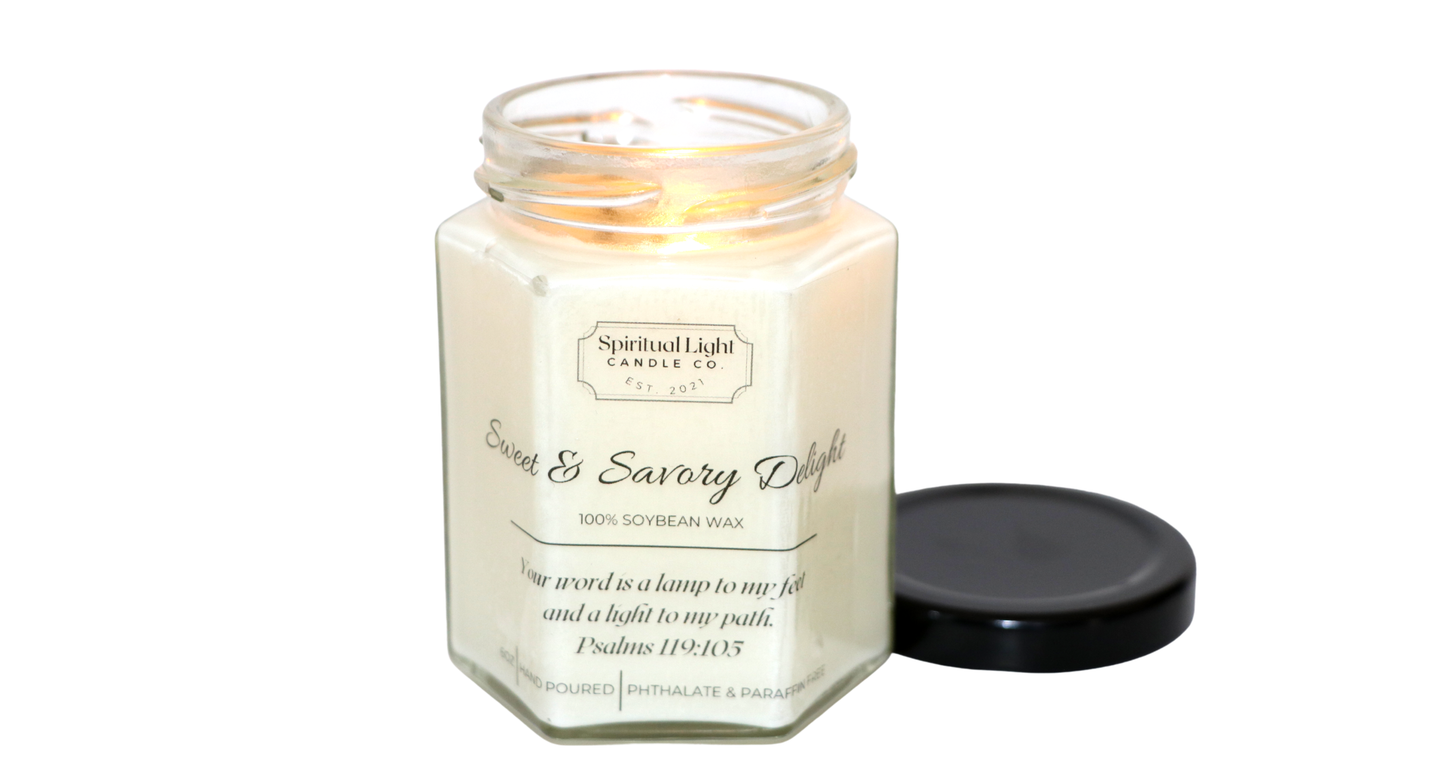 natural soy candle, cinnamon
